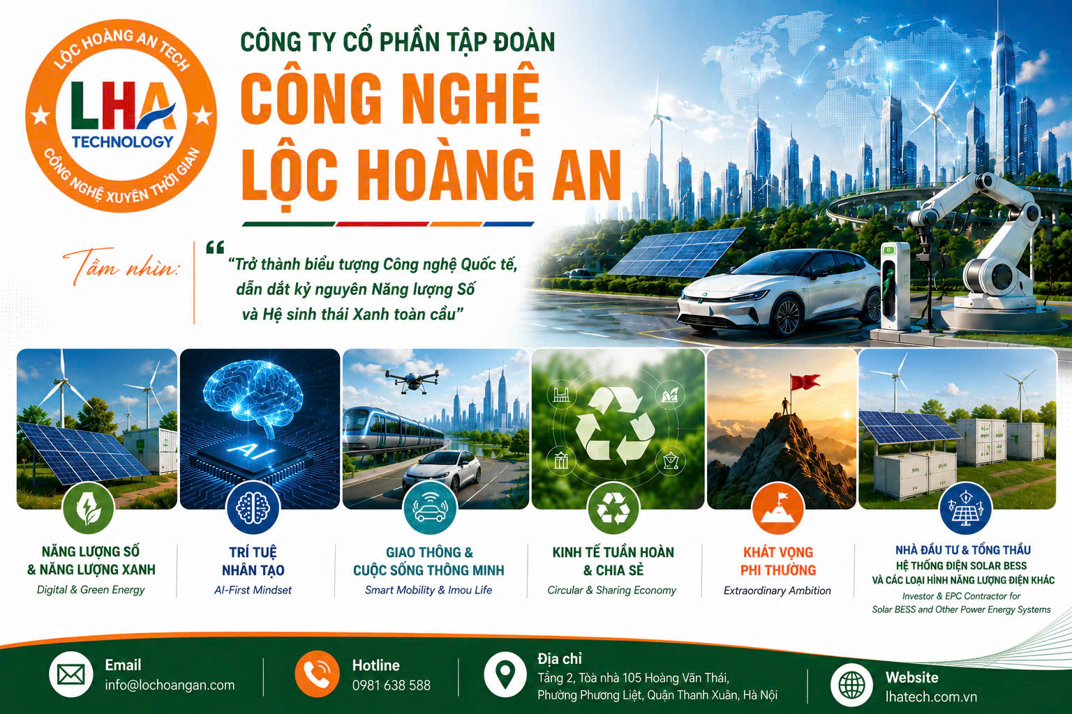 HIẾN CHƯƠNG VĂN HÓA TẬP ĐOÀN LỘC HOÀNG AN TECH